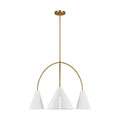 Cambre Outdoor (Damp) Chandelier by Visual Comfort Studio