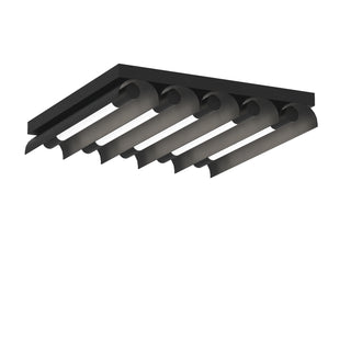 Buy midnight-black Carson Outdoor (Damp) Flush Mount Ceiling Light by Visual Comfort Studio