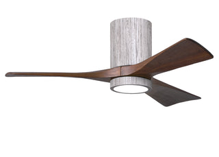 Buy barn-wood-tone-finish-with-walnut-tone-blades Irene-HLK Hugger Ceiling Fan by Matthews Fan Company