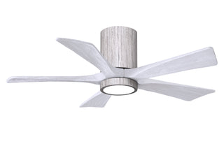 Buy barn-wood-finish-with-matte-white-blades Irene-HLK Hugger Ceiling Fan by Matthews Fan Company