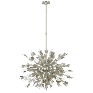 Buy burnished-silver-leaf Farfalle Outdoor (Damp) Chandelier by Visual Comfort Signature