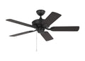 Linden Outdoor (Wet) Ceiling Fan (Light Kit Available) by Generation Lighting