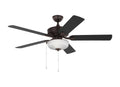 Linden Outdoor (Wet) Ceiling Fan with Light by Generation Lighting
