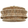 Antigua Outdoor (Damp) Flush Mount Ceiling Light by Visual Comfort Signature