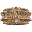 Antigua Outdoor (Damp) Flush Mount Ceiling Light by Visual Comfort Signature