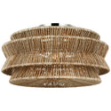Antigua Outdoor (Damp) Flush Mount Ceiling Light by Visual Comfort Signature