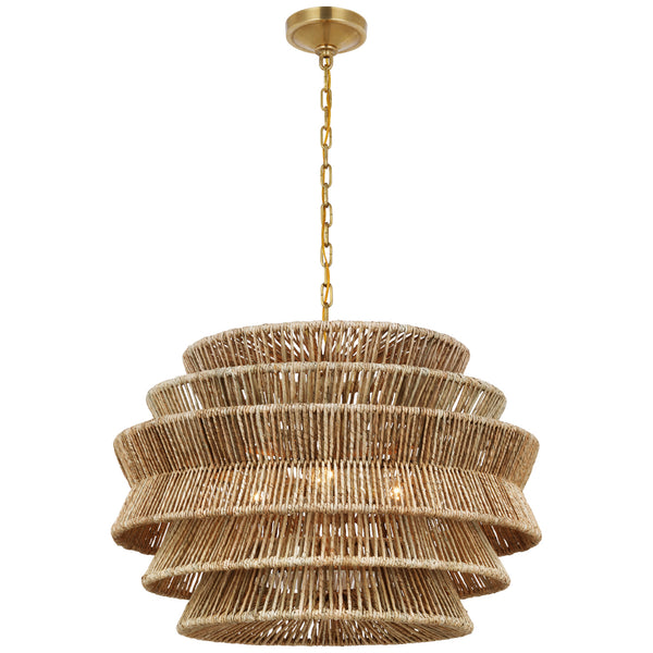 Antigua Outdoor (Damp) Chandelier by Visual Comfort Signature