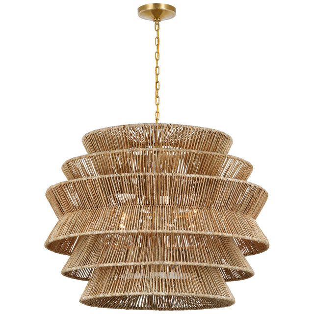 Antigua Outdoor (Damp) Chandelier by Visual Comfort Signature