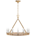 Darlana Wrapped Outdoor (Damp) Chandelier by Visual Comfort Signature