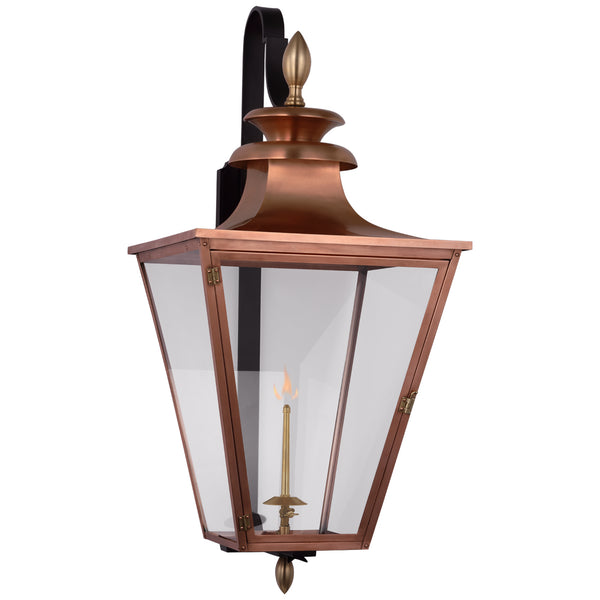 Albermarle Gas Outdoor (Wet) Wall Lantern by Visual Comfort Signature