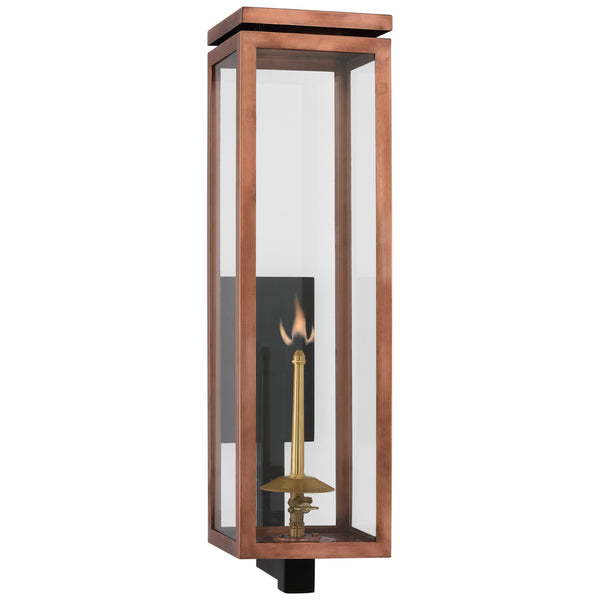 Fresno Gas Outdoor (Wet) Wall Lantern by Visual Comfort Signature