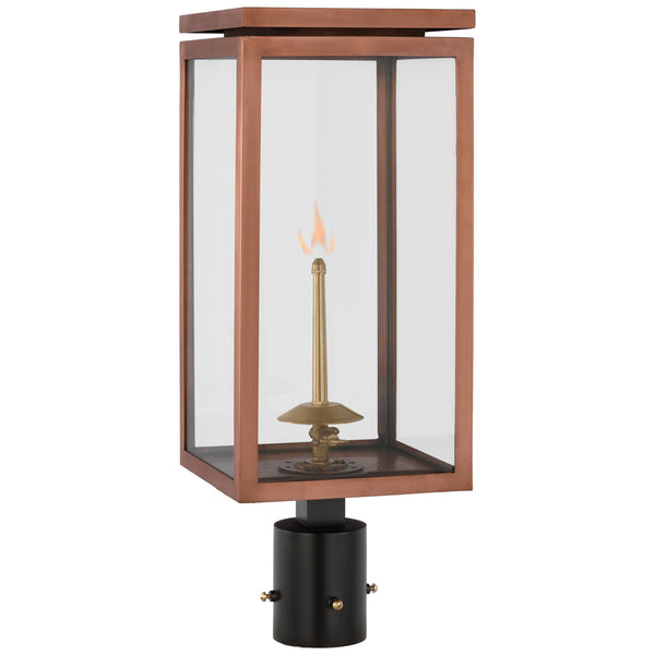 Fresno Gas Outdoor (Wet) Post Lanterns by Visual Comfort Signature