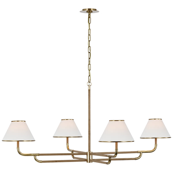 Rigby Outdoor (Damp) Chandelier by Visual Comfort Signature