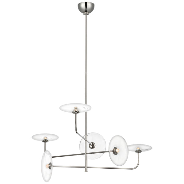 Calvino Outdoor (Damp) Chandelier by Visual Comfort Signature