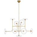 Calvino Outdoor (Damp) Chandelier by Visual Comfort Signature