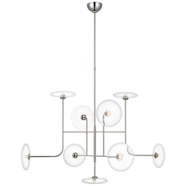 Calvino Outdoor (Damp) Chandelier by Visual Comfort Signature