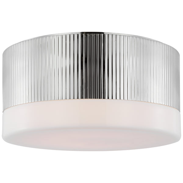 Ace Outdoor (Damp) Flush Mount Ceiling Light by Visual Comfort Signature