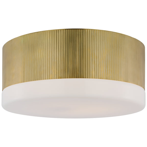 Ace Outdoor (Damp) Flush Mount Ceiling Light by Visual Comfort Signature