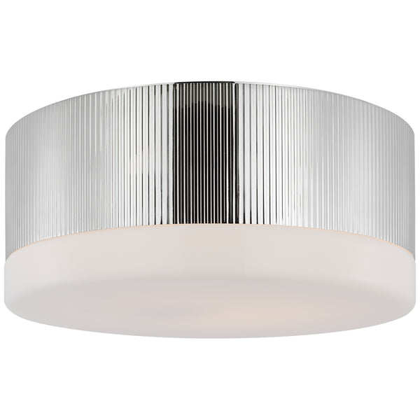 Ace Outdoor (Damp) Flush Mount Ceiling Light by Visual Comfort Signature