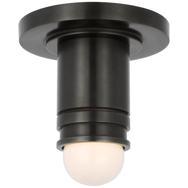 Top Hat Outdoor (Damp) Flush Mount Ceiling Light by Visual Comfort Signature
