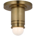 Top Hat Outdoor (Damp) Flush Mount Ceiling Light by Visual Comfort Signature
