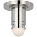 Top Hat Outdoor (Damp) Flush Mount Ceiling Light by Visual Comfort Signature