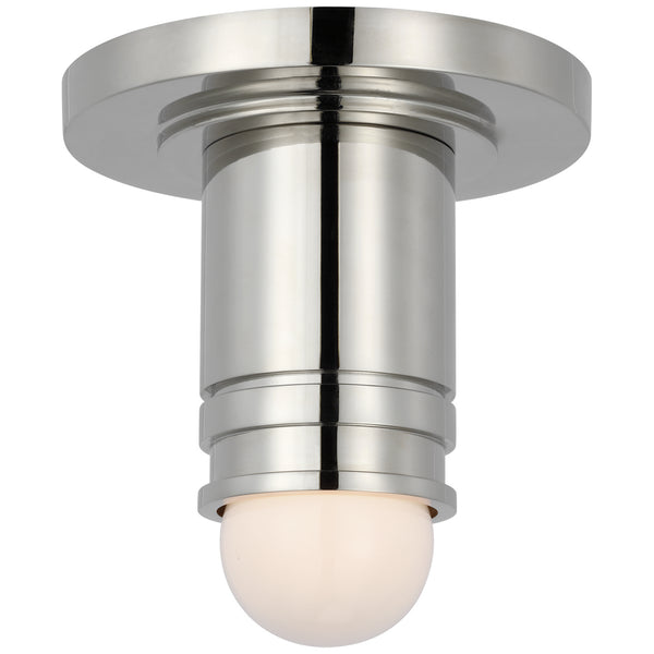 Top Hat Outdoor (Damp) Flush Mount Ceiling Light by Visual Comfort Signature