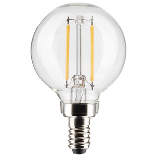 Globe 3 Watt E12 G16.5 120V Outdoor (Wet)LED 4000k Light Bulb by Satco
