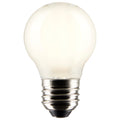 Globe 4 Watt E26 G16.5 120.00V LED 2700k Light Bulb by Satco