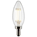 Torpedo 4 Watt E12 B11 120V Outdoor (Wet)LED 4000k Light Bulb by Satco
