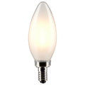 Torpedo 4 Watt E12 B11 120V Outdoor (Wet)LED 4000k Light Bulb by Satco