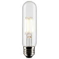 Tubular 5 Watt E26 T10 120V Outdoor (Wet)LED 2700k Light Bulb by Satco