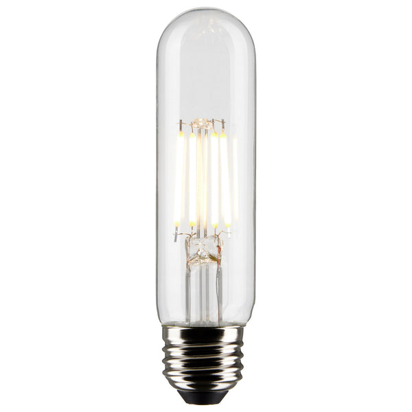 Tubular 5 Watt E26 T10 120V Outdoor (Wet)LED 2700k Light Bulb by Satco