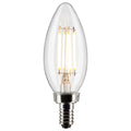 Torpedo 4 Watt E12 B11 120.00V LED 2700k Light Bulb by Satco