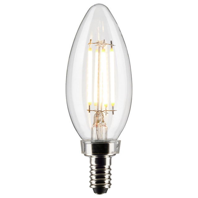 Torpedo 4 Watt E12 B11 120.00V LED 2700k Light Bulb by Satco