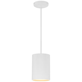 Buy matte-white-and-metal-shade Pilson XL Outdoor (Damp) Pendant by Access