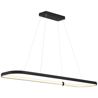 Buy matte-black-with-acrylic-lens-glass-and-white-shade Ravello Outdoor (Damp) Pendant by Access