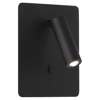 Buy matte-black-and-black-shade Villa Reading Light by Access
