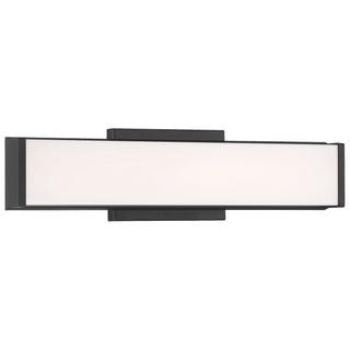 Buy matte-black-with-acrylic-lens-glass-and-white-shade Citi Vanity by Access