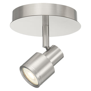 Buy brushed-steel Lincoln Flush Mount Ceiling Light by Access