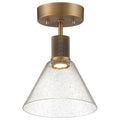 Port Nine Martini Outdoor (Damp) Semi-Flush Mount Ceiling Light by Access