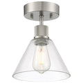 Port Nine Martini Outdoor (Damp) Semi-Flush Mount Ceiling Light by Access