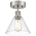 Port Nine Martini Outdoor (Damp) Semi Flush Mount Ceiling Light by Access