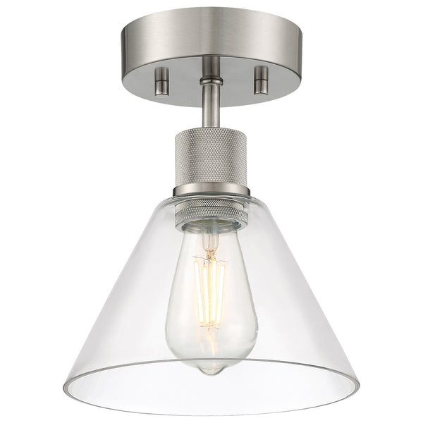 Port Nine Martini Outdoor (Damp) Semi Flush Mount Ceiling Light by Access