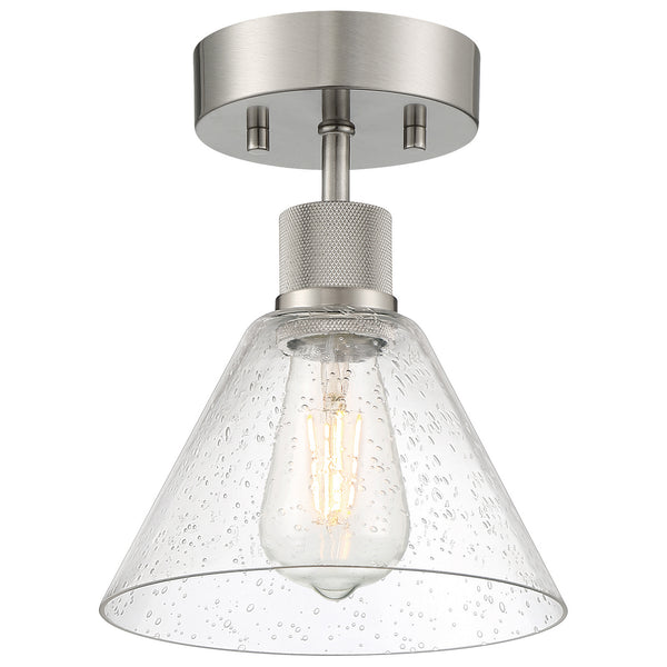 Port Nine Martini Outdoor (Damp) Semi Flush Mount Ceiling Light by Access