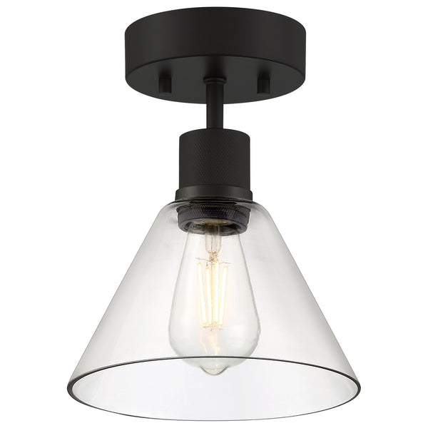 Port Nine Martini Outdoor (Damp) Semi Flush Mount Ceiling Light by Access