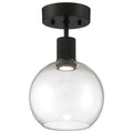 Port Nine Burgundy Outdoor (Damp) Semi-Flush Mount Ceiling Light by Access