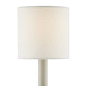 Off White Fine Grasscloth Chandelier by Currey and Company