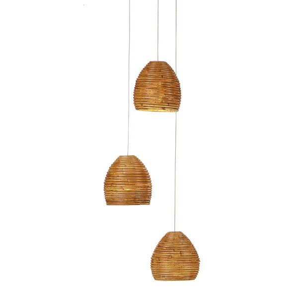 Beehive Collection Pendant by Currey and Company