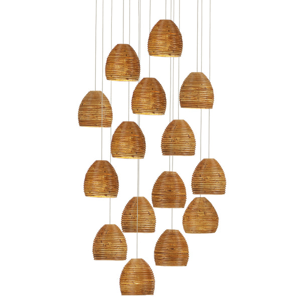 Beehive Collection Pendant by Currey and Company
